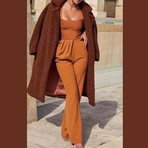 EUC House of CB Cosima Drape-front Pants Medium